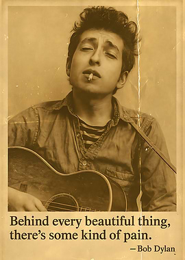 Bob Dylan Quote / EA24