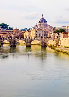 St. Peter's Basilica and Bridge