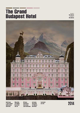 The Grand Budapest Hotel Movie Poster