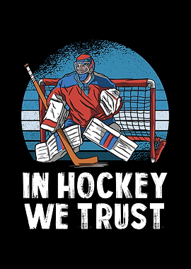 Hockey Goalie Graphic