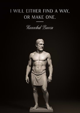 Hannibal Barca Statue