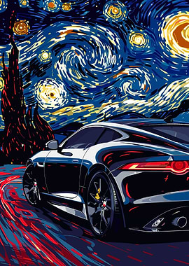 Starry Night Car