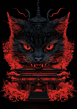 Japanese Cat Demon