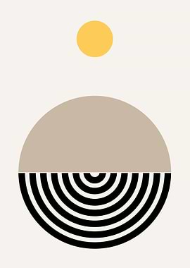 Abstract Geometric Art Print