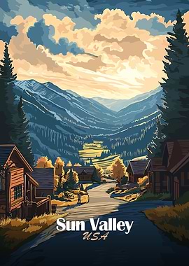 Sun Valley, USA Landscape