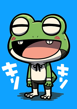 Cute Frog Character