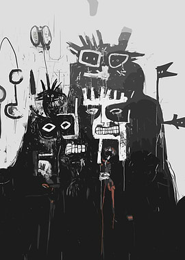 Black and White Figure