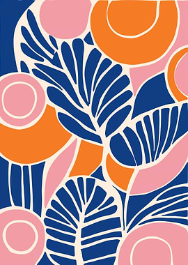 Abstract Floral Pattern