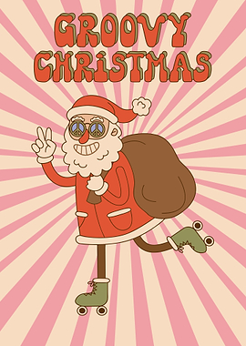Groovy Christmas Santa