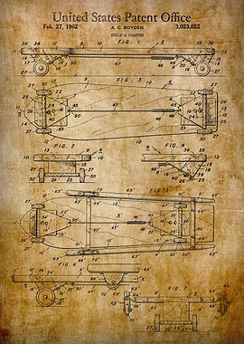 1926 Vintage Coaster Patent