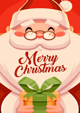 Santa Claus Christmas Greeting