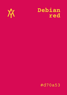 Debian Red Color Code