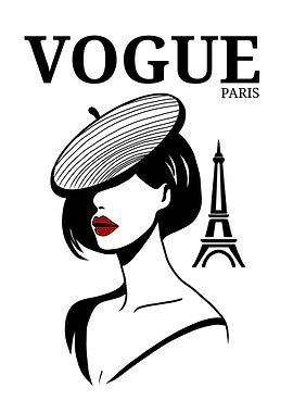 Vogue Paris Fashion Illustration