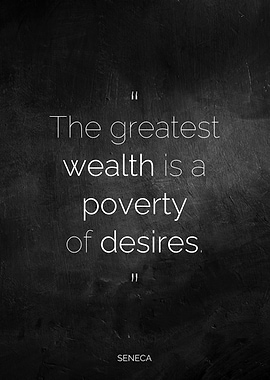 Seneca on Wealth