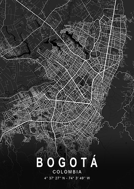 Bogotá Dark Map