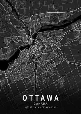 Ottawa Dark Map