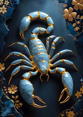 Scorpion Kintsugi