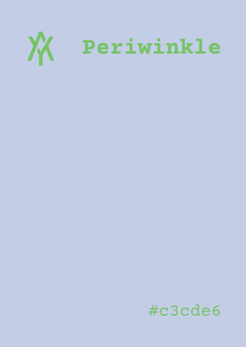 Periwinkle Color Code