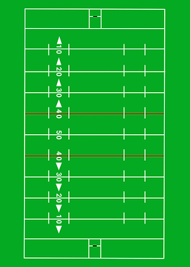 Rugby Leasgue football field