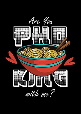 Pho King Funny Design