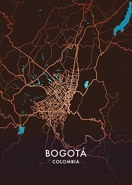 Bogota City Map