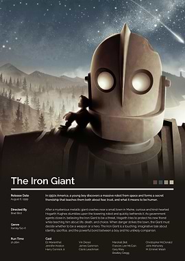 The Iron Giant Movie Poster