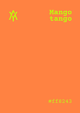Mango Tango Color Palette