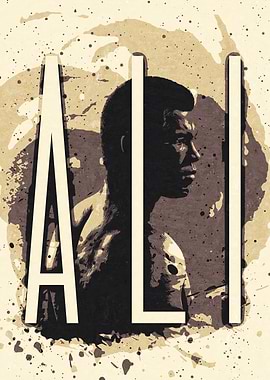Muhammad Ali Boxing Poster