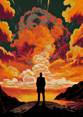 Silhouette Against Sunset