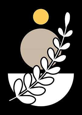 Abstract Floral Design