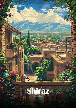 Shiraz, Iran Cityscape