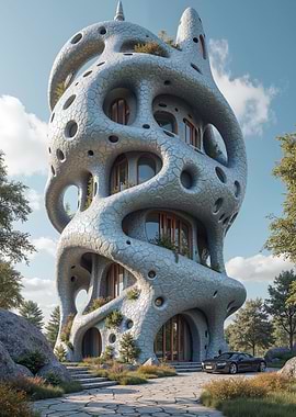 Organic Modernist Tower