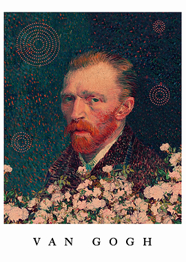 for Vincent Van Gogh with border