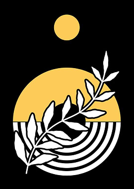 Minimalist Branch Art