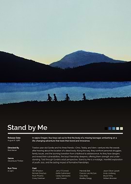 Stand by Me Movie Poster