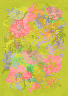 NORDIC WILD ROSES (PASTEL)
