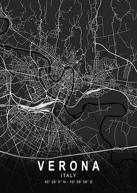 Verona Dark Map