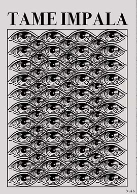 Tame Impala Eyes Poster