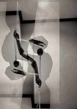 Double Exposure Portrait