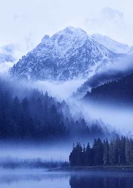 Misty Mountain Lake