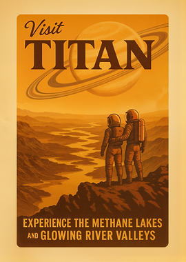 Visit Titan Poster