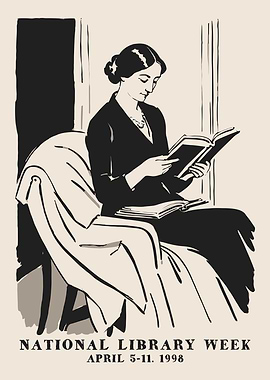 National Library Week Poster 1998
