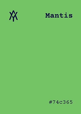 Mantis Green Color Palette