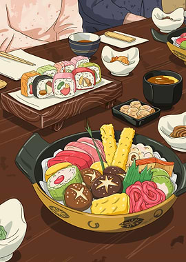 Japanese Food Anime