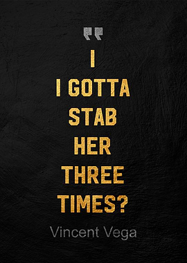 Vincent Vega Quote