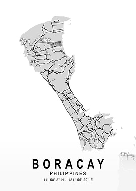 Boracay Light Island Map