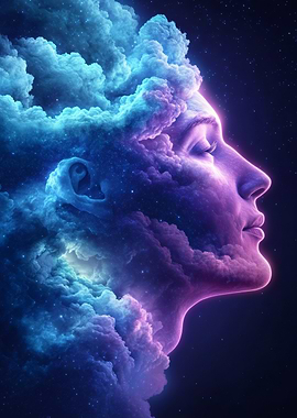 Dreamy Cloud Portrait