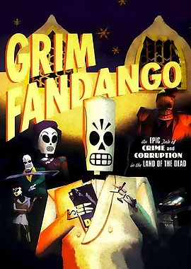 Grim Fandango Poster