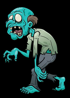 Cartoon Zombie Illustration