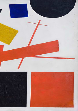 Kazimir Malevich Abstract Geometric Composition